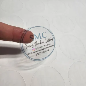 Clear Stickers